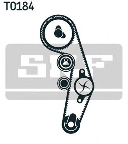 ГРМ ремни, комплект VKMA01943 SKF