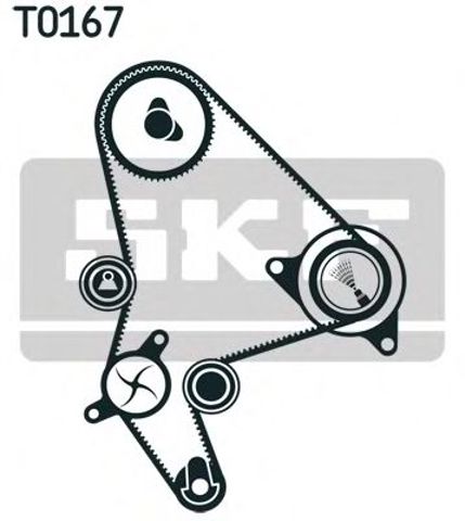 Комплект ремня ГРМ VKMA03264 SKF
