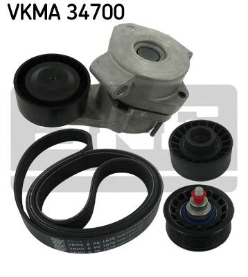 Ремень приводной, комплект VKMA34700 SKF