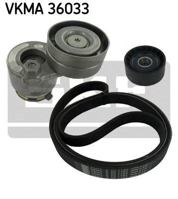 Роликовий модуль натягувача ременя (ролик, ремінь) VKMA36033