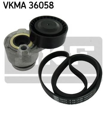 Комплект ременя грм (вир-во skf) VKMA36058
