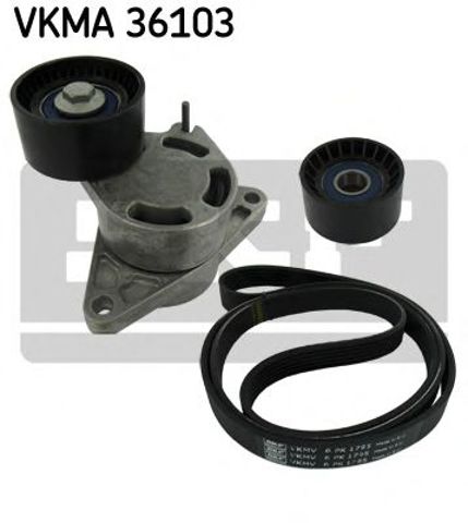 Ремень приводной, комплект VKMA36103 SKF