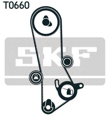 Ремень ГРМ, комплект VKMA91400 SKF