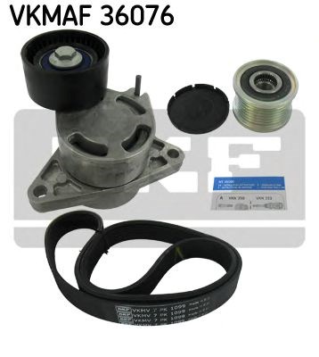 Роликовий модуль натягувача ременя (ролик, ремінь) VKMAF36076