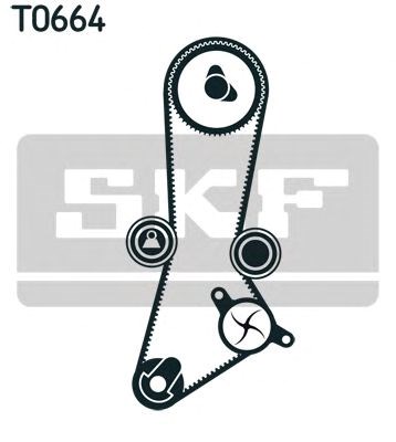 Ремень ГРМ, комплект VKMC956603 SKF