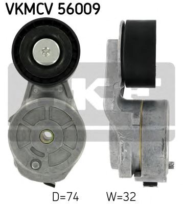 Натяжная планка поликлинового ремня VKMCV56009 SKF
