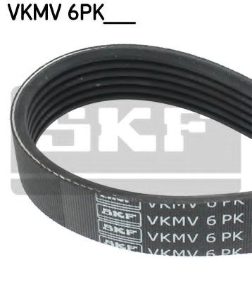 Vkmv 6pk1053 skf доріжковий пас VKMV6PK1053