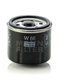 Фильтр масляный двигателя (пр-во mann) W66