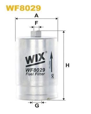 Фильтр топливный WF8029