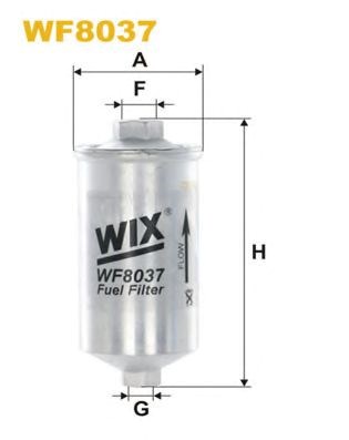 Фильтр топливный WF8037