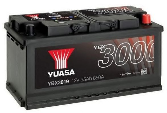 Yuasa 12v 95ah smf battery ybx3019 (0) YBX3019