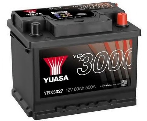 Yuasa 12v 62ah smf battery ybx3027 (0)