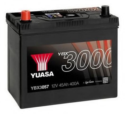 Yuasa 12v 45ah  smf battery japan ybx3057 (1)