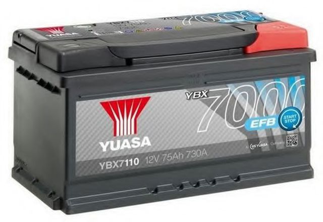 Yuasa 12v 75ah efb start stop battery ybx7110 (0) YBX7110