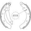 Колодки тормозные задние, барабанные Z408600 WOKING