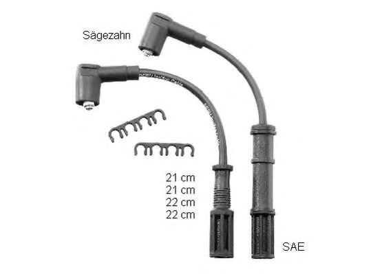 Провода высоковольтные ZEF1598 BERU