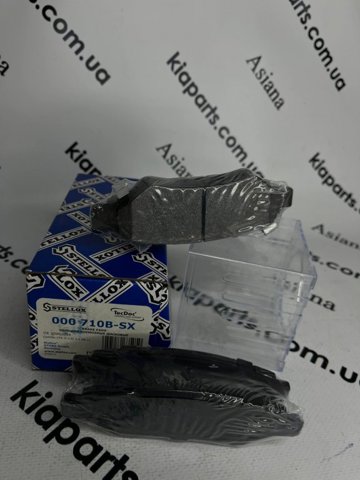 Колодки тормозные дисковые комплект 000710BSX STELLOX