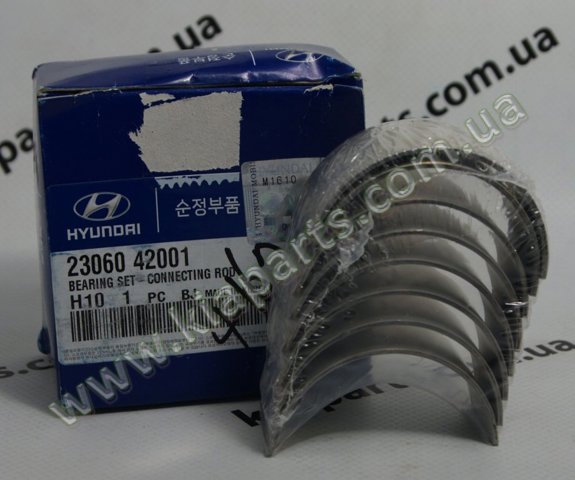 Подшипник скольжения коленвала 2306042001 HYUNDAI