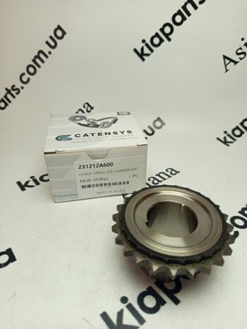 Звездочка привода коленвала двигателя 231212A600 KOREA (OEM)