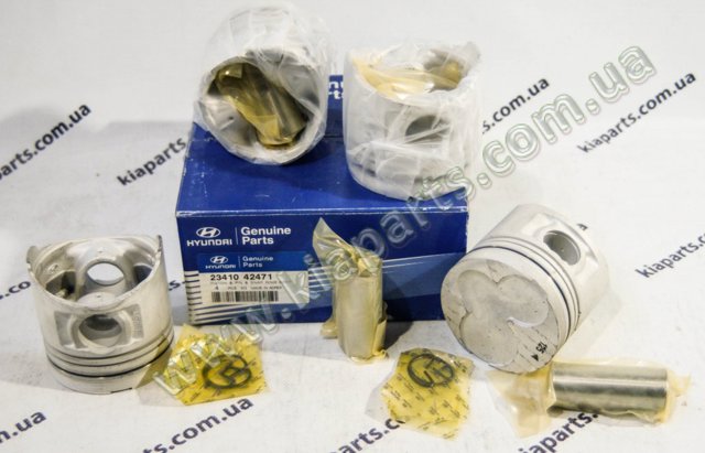 Поршень с пальцем без колец, 1-й ремонт (+0,25) 2341042471 HYUNDAI