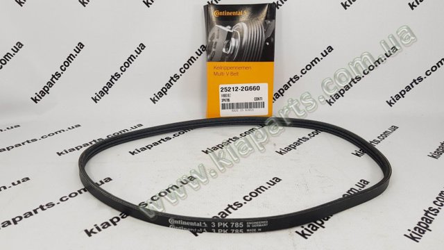 Поликлиновый ремень 3PK785 CONTINENTAL