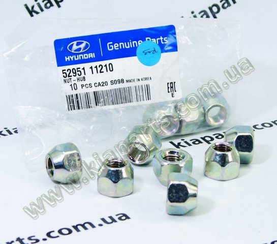 Гайка крепления колеса 5295111210 HYUNDAI
