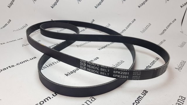 Поликлиновый ремень 6PK2201 GATES