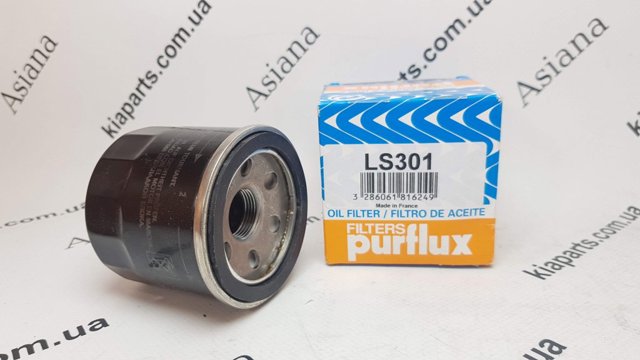 Фильтр масляный грубой очистки (полнопоточный) LS301 PURFLUX