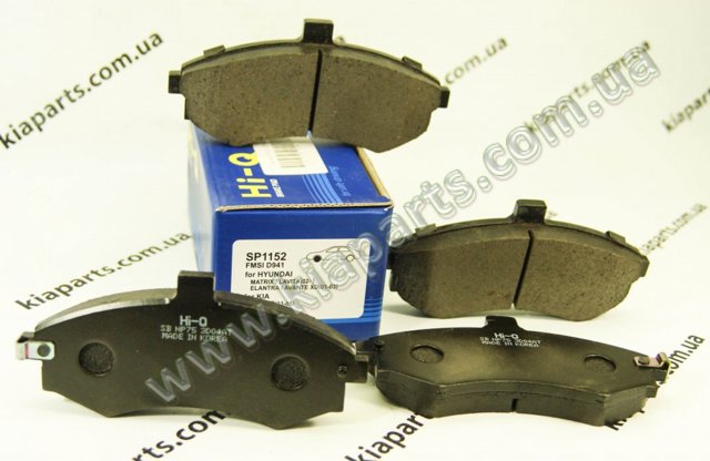 Колодки тормозные передние дисковые SP1152 SANGSIN