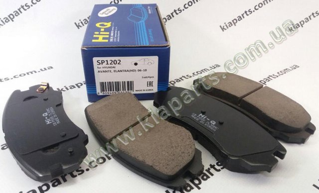 Колодки тормозные дисковые комплект SP1202 SANGSIN