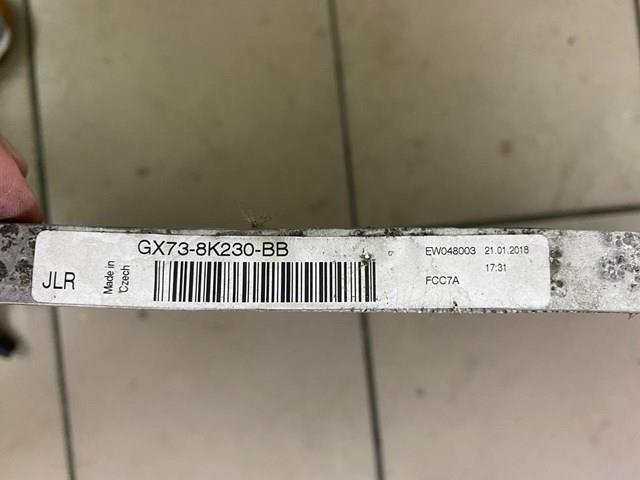 Радиатор охлаждения двигателя, дополнительный GX738K230BB JAGUAR