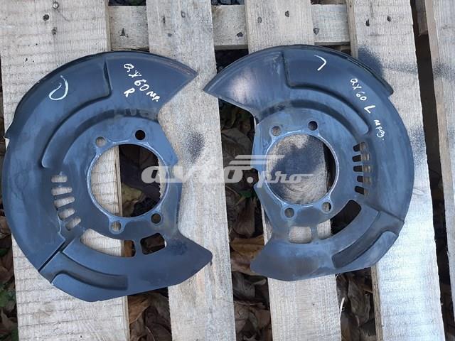 Защита тормозного диска, переднего, левого 411613JA0B NISSAN