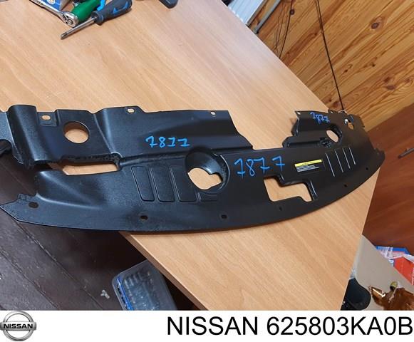 Накладка передней панели (суппорта радиатора) верхняя 625803KA0B NISSAN