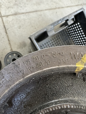 059105251AD VAG Шкив коленвала купить в Сумы