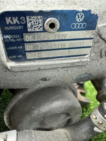 06J145702F VAG Турбина купить в Ровно
