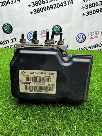 Блок ABS гидравлический 3AA614109M VAG