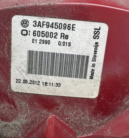 3AF945096E VAG Фонарь задний правый внешний купить в Сумы