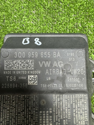 VAG 3Q0959655BA Модуль-процессор управления подушкой безопасности (ЭБУ AIRBAG) в наличии Павлоград