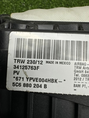 5C6880204B Подушка безопасности пассажира купить Николаев