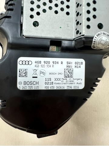 4G8920934R VAG Панель приборов купить в Черновцы