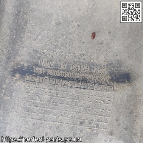 T212803650 CHERY купить в Павлоград