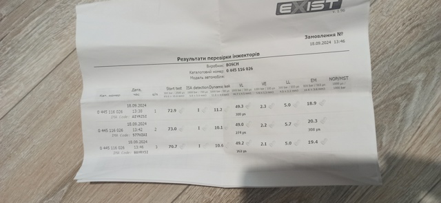 BOSCH 0445116026 Топливные форсунки в наличии Винница