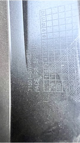 Бампер задний 71501SWAZZ00 HONDA