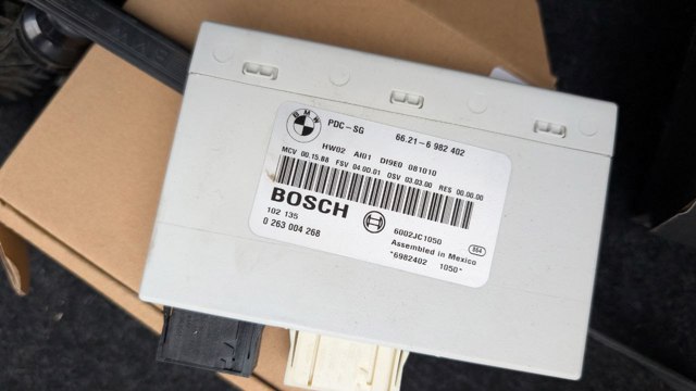 Модуль управления (ЭБУ) парктроником 66216982402 BMW
