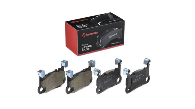 Комплект задних колодок P65050 BREMBO