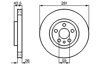 Ротор тормозной 0986478812 BOSCH