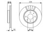 Передний тормозной диск 0986479082 BOSCH