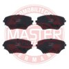 Колодки тормозные передние дисковые 13046058482NSETMS MASTER-SPORT