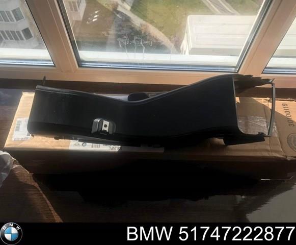 51747222877 BMW Воздуховод тормозного диска левый купить в Львов