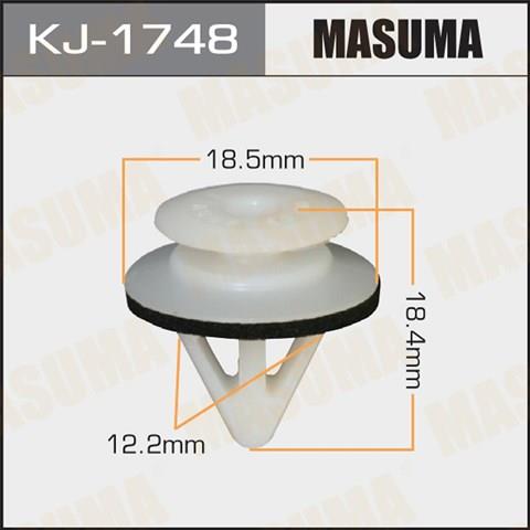 Клипса (пистон) крепления молдинга двери KJ1748 MASUMA
